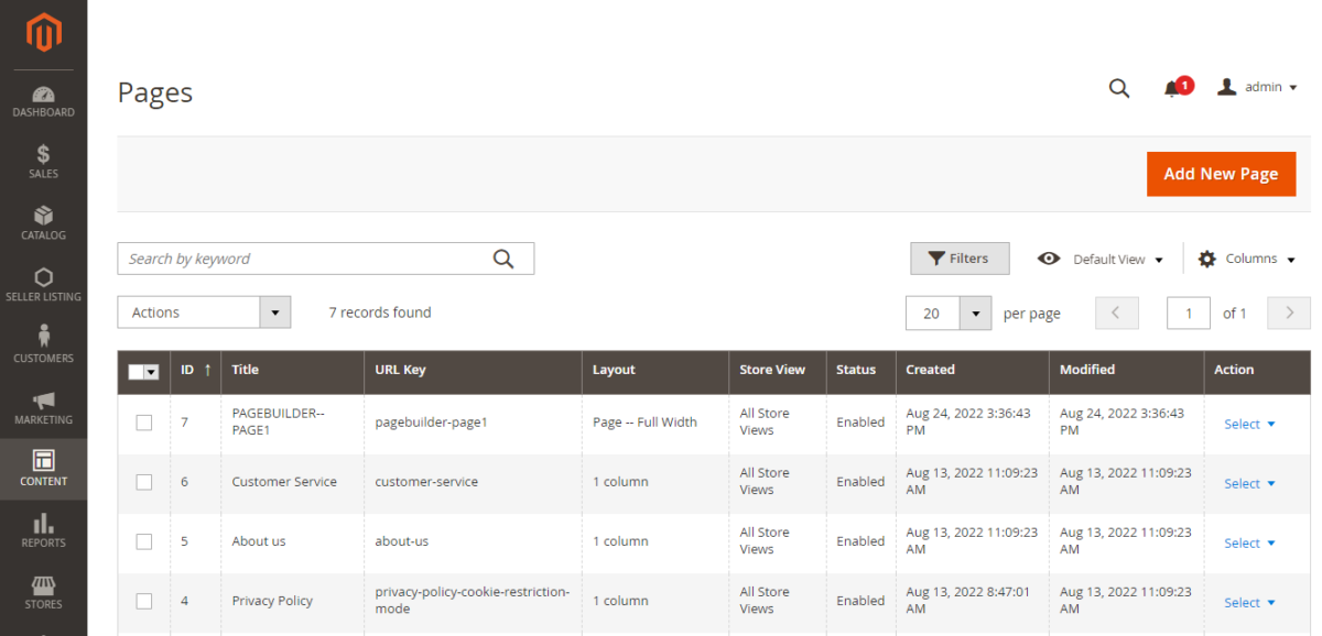 How To Use Page Builder in Magento Open Source & Adobe Commerce 2.x ...