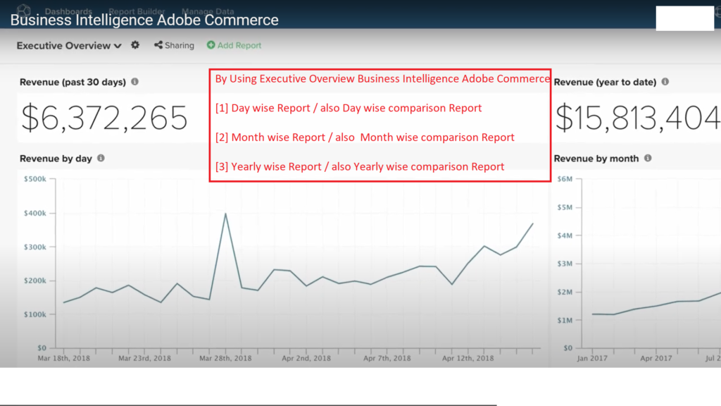 By Using Executive Overview Business Intelligence Adobe Commerce