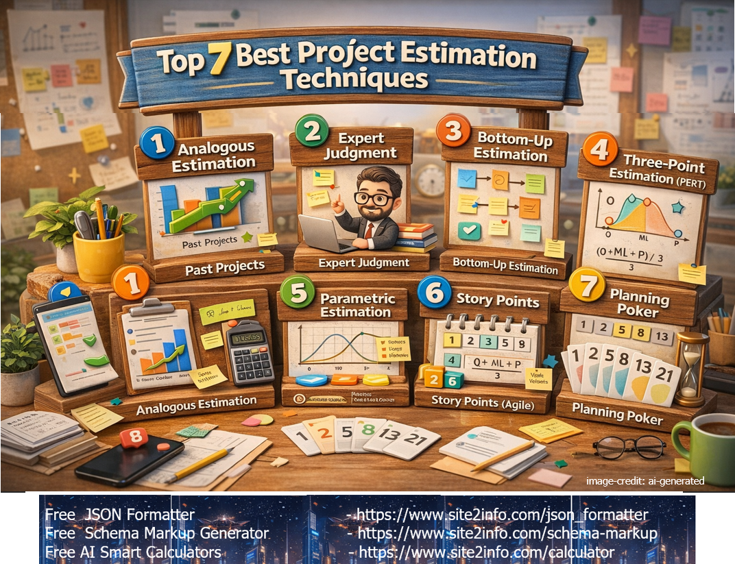 ⭐ Top 7 Best Project Estimation Techniques - MAGE2DB.COM